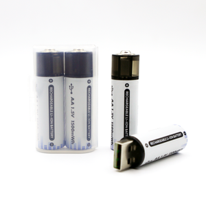 1.5V sạc USB Pin <span class=keywords><strong>Lithium</strong></span> <span class=keywords><strong>AA</strong></span> Pin <span class=keywords><strong>Lithium</strong></span> 2500mAh USB - Product Image 5