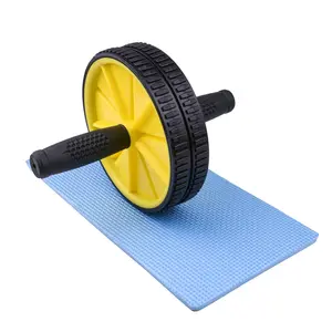 Allenamento muscolare resistente all'usura Ab Power Roller esercizio palestra ruota addominale rullo abs con ruote