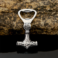 WELLFLYER BEOP-177 nordique acier inoxydable Viking marteau de Thor Mjolnir pendentif thor marteau collier pendentif viking décapsuleur