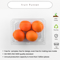 Framboises de qualité alimentaire personnalisées d'approvisionnement d'usine, récipient alimentaire de fraises 8 12 19oz boîte-cadeau en plastique de fruits