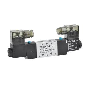 Válvula Solenoide Serie 4V de Sonotech STNC, Nueva, 4V220-08, Válvula de Control de Inversión de Dos Posiciones y Cinco Vías - Product Image 1