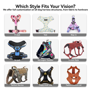 En Gros <span class=keywords><strong>Harnais</strong></span> <span class=keywords><strong>pour</strong></span> Chien en Cordelette Haute Qualité avec Logo Personnalisé, Ensemble de Laisse et <span class=keywords><strong>Collier</strong></span> de Luxe <span class=keywords><strong>pour</strong></span> Chiots, Accessoires de Promenade en Extérieur - Product Image 3