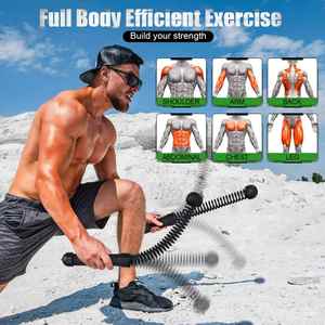 Custom Logo Factory Strength Building Men Women Weighted Ropeless Portable Cordless Battle <b>Ropes</b> for Home Gym - Product Image 5