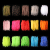 Dub de glace longue de 9cm/5g, matériel de montage de mouches, fibres synthétiques, appât, appât
