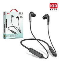 Écouteurs sans fil KL86 à porter autour du cou, casque sportif portable, adapté au fitness, à la course à pied, aux déplacements quotidiens, plusieurs couleurs