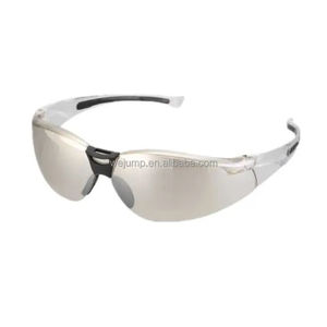 Wejump Schutzbrillen Turvalasit Monture noire et miroir fumé foncé, protection UV 99.9% Lunettes de sécurité standard ANSI Z87 - Product Image 6