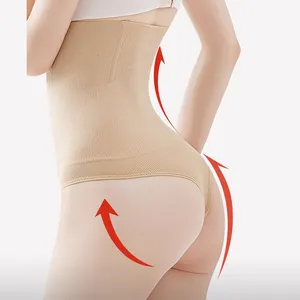 Damen sexy Butt Lifting Shape wear Höschen verdicken Nylon hohe Taille dehnbare atmungsaktive Shaping Slips Body Shaper für Frauen