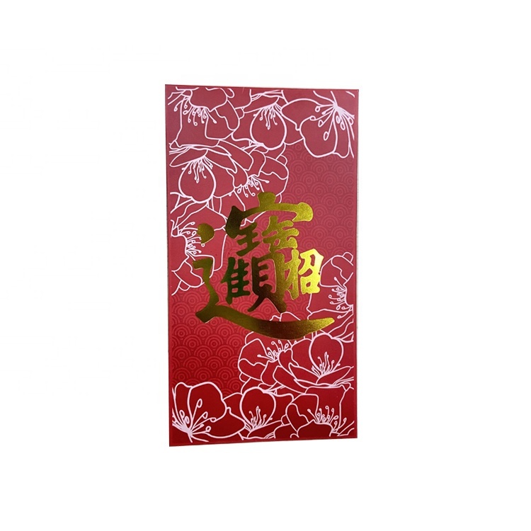 Customized red envelope Chinese New Year custom rabbit Angpao Hongbao Red Packet 2023