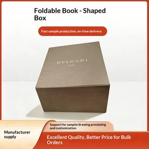 2026 New Luxury <b>Foldable</b> Book-Style Gift <b>Box</b> Wholesale - Product Image 3