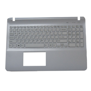 HK-HHT mới cho <span class=keywords><strong>Sony</strong></span> Vaio SVF15 SVF152 svf1521e6e plamrest CZ máy tính xách tay bàn phím màu trắng - Product Image 1