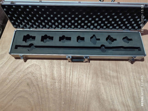 Custom Foam Insert Aluminum Plywood Case with ABS Panel and <b>Chrome</b> Buckle for Professional Hardware Accessory Presentation <b>Box</b> - Product Image 4