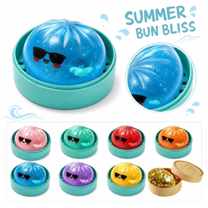 Jouet Squishy Ghost Dumpling Rempli d'<span class=keywords><strong>Eau</strong></span>, Pâton de Gelée à Presser, Boîte Vapeur, Cadeau Sensoriel Anti-Stress pour Halloween, Enfants et Adultes - Product Image 4
