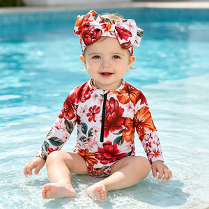 <span class=keywords><strong>Maillot</strong></span> de <span class=keywords><strong>bain</strong></span> une pièce mignon pour bébés filles, collection été 2026, vêtements de plage pour nouveau-nés en polyester, <span class=keywords><strong>maillot</strong></span> de <span class=keywords><strong>bain</strong></span> pour tout-petits, vente en gros - Product Image 3