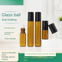 Flacon d'échantillon de parfum vide rechargeable avec capuchon à sertir, mini pulvérisateur en verre, sérigraphié, pour diffuseur à bâtonnets, 1ml 2ml 3ml 5ml 10ml
