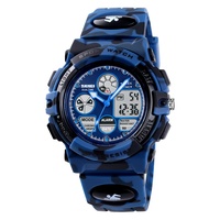 Reloj Para Ninos SKMEI 1163 deportivo para niños, reloj Digital analógico para niños, cronógrafo resistente al agua, reloj de regalo de plástico, reloj de pulsera de mano