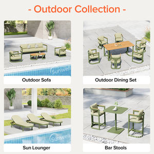 Muebles de Exterior, Tumbona de Aluminio, Tumbona para Playa, Hotel, Piscina, Tumbonas para Proyectos Hoteleros - Product Image 2