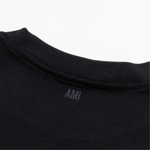 T-shirt da <span class=keywords><strong>uomo</strong></span> personalizzata in puro cotone pesante 230g di alta qualità, <span class=keywords><strong>abbigliamento</strong></span> <span class=keywords><strong>estivo</strong></span> da <span class=keywords><strong>uomo</strong></span> AMI con maniche corte ricamate - Product Image 5