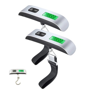LCD Kỹ Thuật Số Hành Lý Quy Mô 50Kg X 10 Gam Xách Tay Điện Tử Quy Mô Trọng Lượng Cân Vali Túi Du Lịch Treo Steelyard Hook <span class=keywords><strong>Scale</strong></span> - Product Image 1