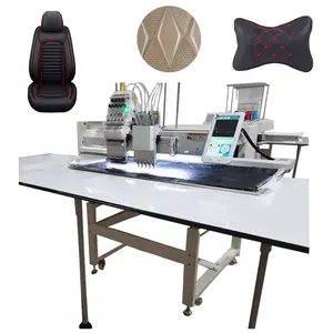 leather embroidery machine for logo automatic leather punching machine computer sewing machine for leather sofas