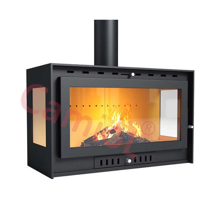 European Quality Cast Iron Fireplace - Classic Wood Burner for Lasting ... - Industrial Design Gas Fireplaces With Cast Iron