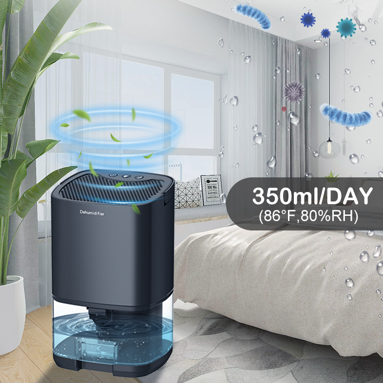 Комнатный мини-осушитель осушения и сушки полупроводниковый бытовой осушитель портативный домашний офис 1000 мл электрический 12