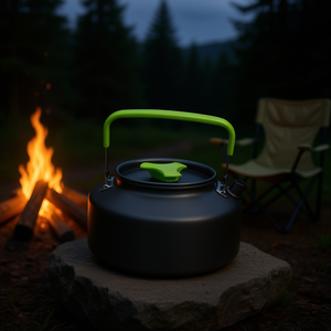 Db Camping Cookware <b>Set</b> Aluminum Pot <b>Pan</b> Kettle Bowls Knife Fork Spoon Carabiner For Travel Outdoor Cooking - Product Image 2