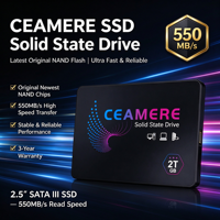 SSD Internal SATA 3.0 Langsung dari Pabrik 128GB-1TB Kecepatan Tinggi 550MB/s OEM ODM Grosir