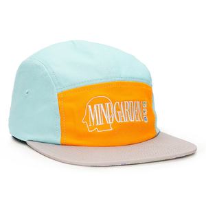 Casquettes de course personnalisées à 5 panneaux en coton avec logo brodé, non structurées - Product Image 2