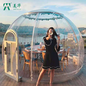 Meihua Transparent Dome <b>Tent</b> 3.3m Aluminum Alloy <b>Frame</b> UV Resistant Wedding Party Use - Product Image 1