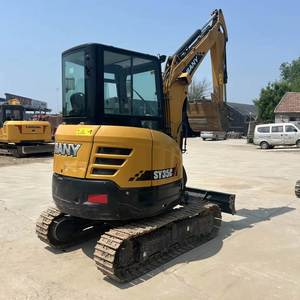 Mini-excavatrice sur chenilles Isuzu d'occasion SY35C à vendre, composants principaux inclus, moteur inclus - Product Image 2