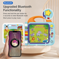 Livre interactif de sons d'animaux pour les tout-petits, 108 mots, apprendre en touchant, jouet éducatif pour l'apprentissage précoce avec boutons audio