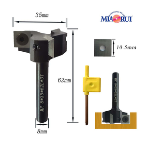 Miaorui 8*35 * 62L * 3T Klinge Abnehmbare Platte Brech messer Boden Holz fräser Insert-Style Spoil <span class=keywords><strong>board</strong></span> Holz fräser OEM - Product Image 2