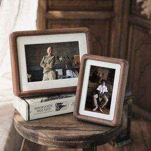 Wholesale Photo <b>Frame</b> Antique <b>Picture</b> <b>Frame</b> for Photo Creative Poster Holder <b>Wood</b> Home Decor Empty <b>Picture</b> <b>Frames</b> - Product Image 2