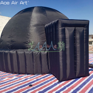 Cúpula inflable de tienda de campaña de 6m de diámetro para exteriores para enseñanza de astronomía escolar y observación de películas, cúpula de planetario inflable publicitaria - Product Image 5