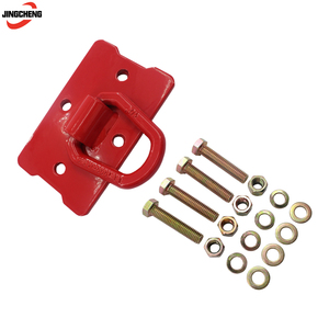 Crochets de fixation pour tracteur, crochets de préhension compacts à visser, anneaux en D de 1/4'' d'épaisseur, crochets de godet de tracteur de 1/2'', pièces personnalisées pour tondeuses à <span class=keywords><strong>gazon</strong></span> - Product Image 1