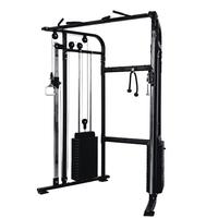 Équipement de fitness commercial pour salle de sport : Rack à squats multifonctionnel et machine Smith
