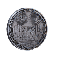 Antique Challenge Coin Broche Métallique Personnalisée Acier Inoxydable Fer Aluminium Plastique Sport Logo Croix Mode Thème Cadeau