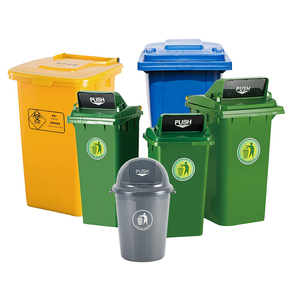 تخزين صالة الألعاب الرياضية التجارية في الهواء الطلق بعجلات كبيرة ، لتر ، خدمة ثقيلة مع دواسة - Product Image 3