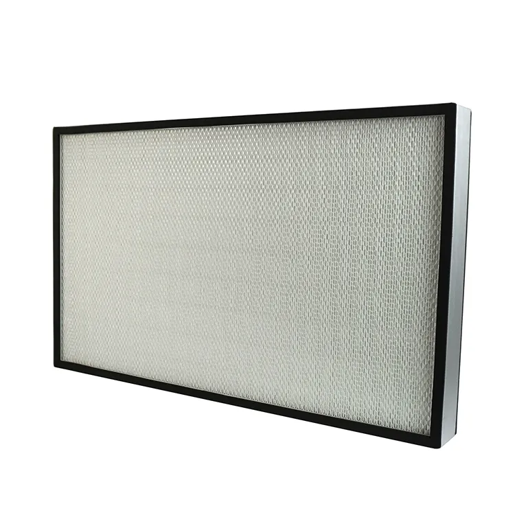 H13 filtro hepa di alta corosive resistenza pad filtro H14 efficienza per FFU Ventilatore unità filtro hepa