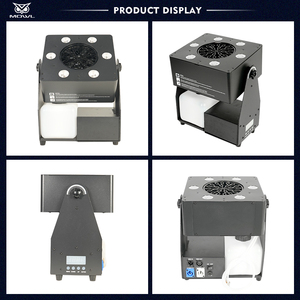 Hợp kim nhôm Bong Bóng nhà sản xuất di chuyển đầu RGBW DMX 6 cái LED máy bong bóng cho sân khấu tổ chức sự kiện bên hiển thị - Product Image 2