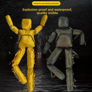 Schwimmende Simulationspuppe für Fluss-, See- und Meeresrettung, Lebensrettungs-Trainingspuppe, Feuerwehrübungspuppe, Wasserdichte Puppe - Product Image 3