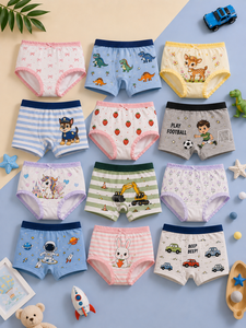 Lot de sous-vêtements pour enfants assortis en gros, culottes pour usage quotidien, prêts à être expédiés, mélange aléatoire CN GUA 2026.4 - Product Image 1