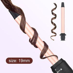 Custom Curly Deep Waver Intercambiable Hair Roller Bands Rizador <span class=keywords><strong>de</strong></span> pelo 6 en 1 Cepillo térmico - Product Image 4