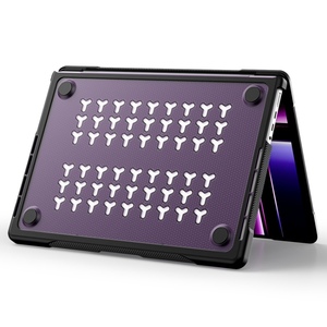 Funda Protectora Resistente para Computadora Portátil de 14 Pulgadas, Estilo Ejecutivo, para MacBook Pro 14 A2442 con Soporte - Product Image 4