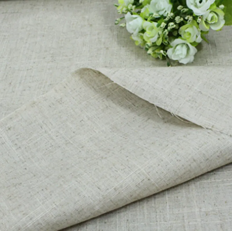 Tessuto 100% lino per abbigliamento tessuto lino/cotone tessuto 100 puro lino