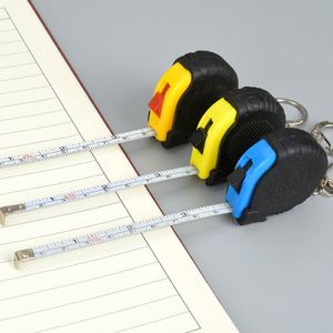 Mini-tournevis de mesure personnalisé 1M avec porte-clés, outil de mesure compact rétractable en acier pour cadeau promotionnel - Product Image 4