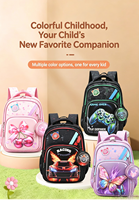 Sac à dos pour enfants en EVA rigide 3D, motif oiseau de dessin animé, étanche, avec fermeture éclair, couronne détachable et porte-monnaie, vente en gros, personnalisable avec logo