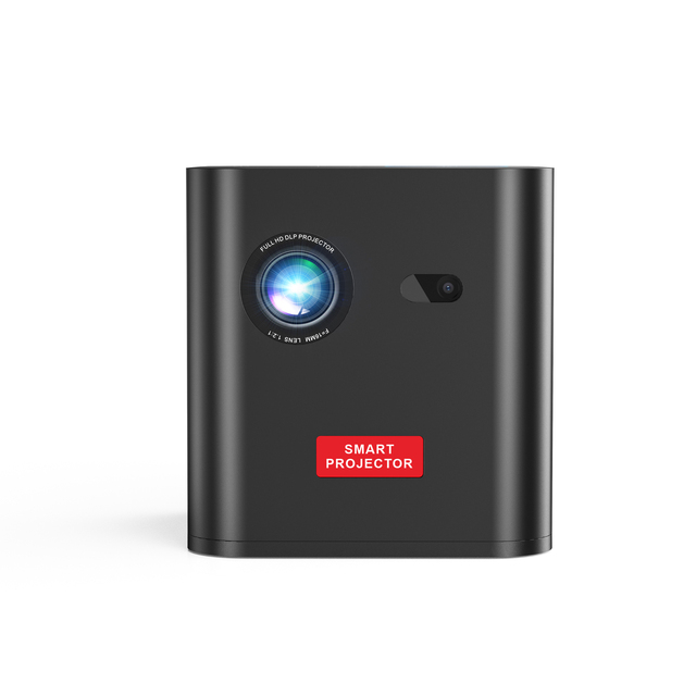 HAMOLB P19 3D Mini Smart Android 9 LED DLP Projector Portable Pocketable WIFI 2400 Lumens 1-Year Warranty Built-in Speakers for
