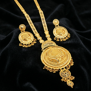 Wholesale Forming 14K 18K 24K Micro Gold Filled <b>Long</b> <b>Necklaces</b> Set, Traditional Design Jewelry Set, Fashion <b>Long</b> <b>Necklaces</b> Set. - Product Image 5