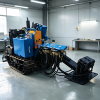 Rig HDD pour le forage de strates de sols mixtes et les travaux de pose de conduites souterraines